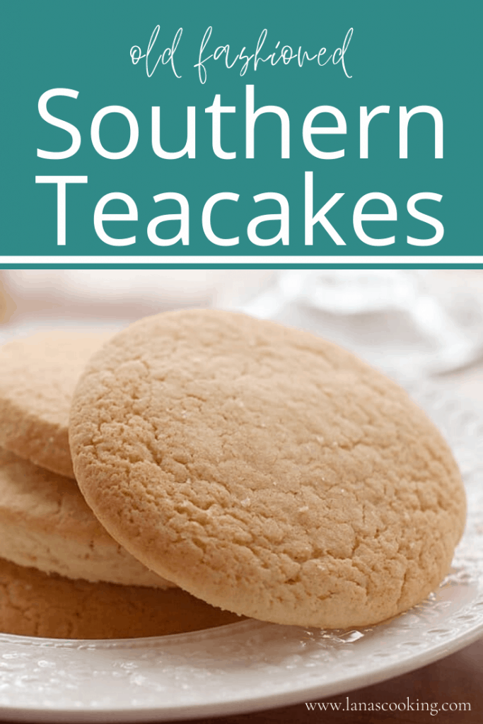 Teacakes are an old-fashioned southern cookie - not too sweet and utterly delicious. https://www.lanascooking.com/old-fashioned-southern-teacakes-and-a-lifetime-of-food-memories/