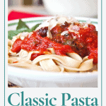 My Classic Pasta Puttanesca is a quick and easy pasta sauce that's ready to serve in under 20 minutes! Just add bread and a salad. https://www.lanascooking.com/pasta-puttanesca/