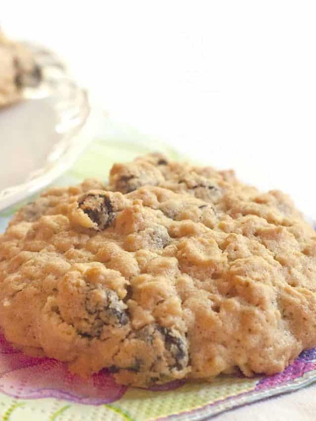 Best Ever Oatmeal Raisin Cookies Story