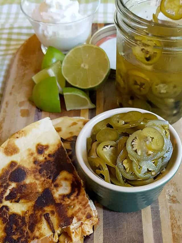 Quick Pickled Jalapenos Story