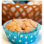 These Strawberry Lemon Muffins are delicious for breakfast or as an afternoon snack. They're made a bit healthier by using oatmeal and whole wheat flour. https://www.lanascooking.com/strawberry-lemon-muffins/