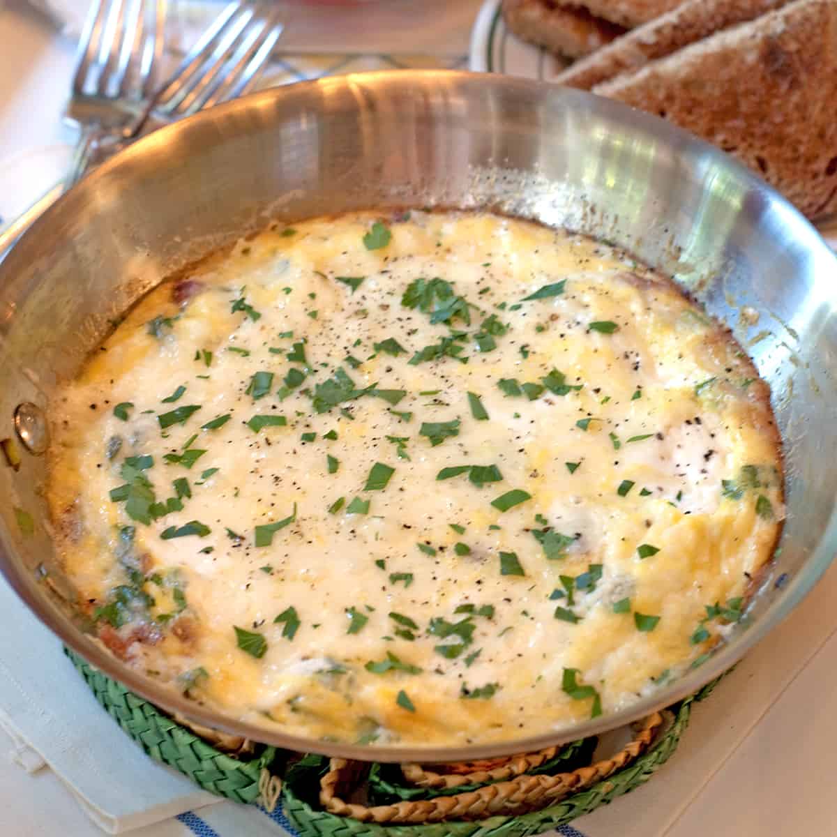 Bacon Cheese Frittata