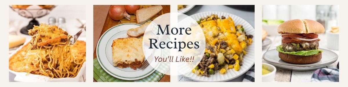 Collage of recipes featured in this section.