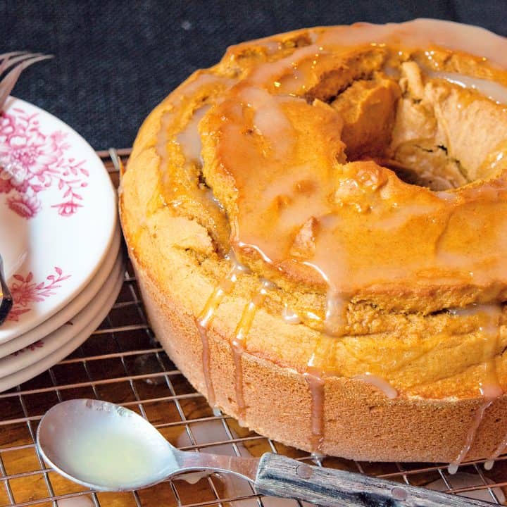 Glazed Pumpkin Pound Cake Recipe Lana's Cooking