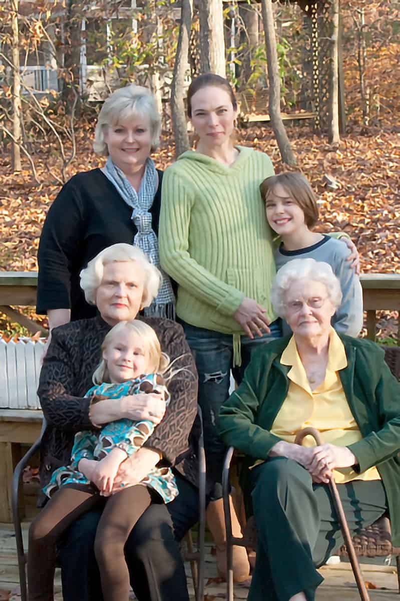 Five generations of my family.