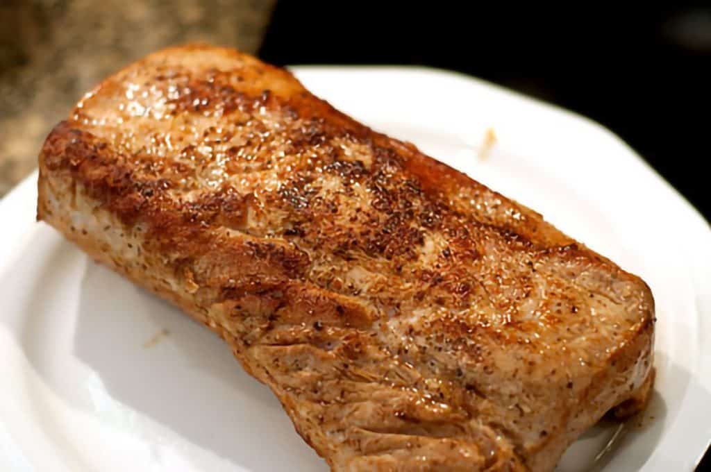 Roasted Pork Loin with Creamy Celery Sauce Lana’s Cooking