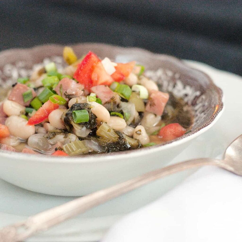 Beans and Greens Soup Recipe Lana’s Cooking