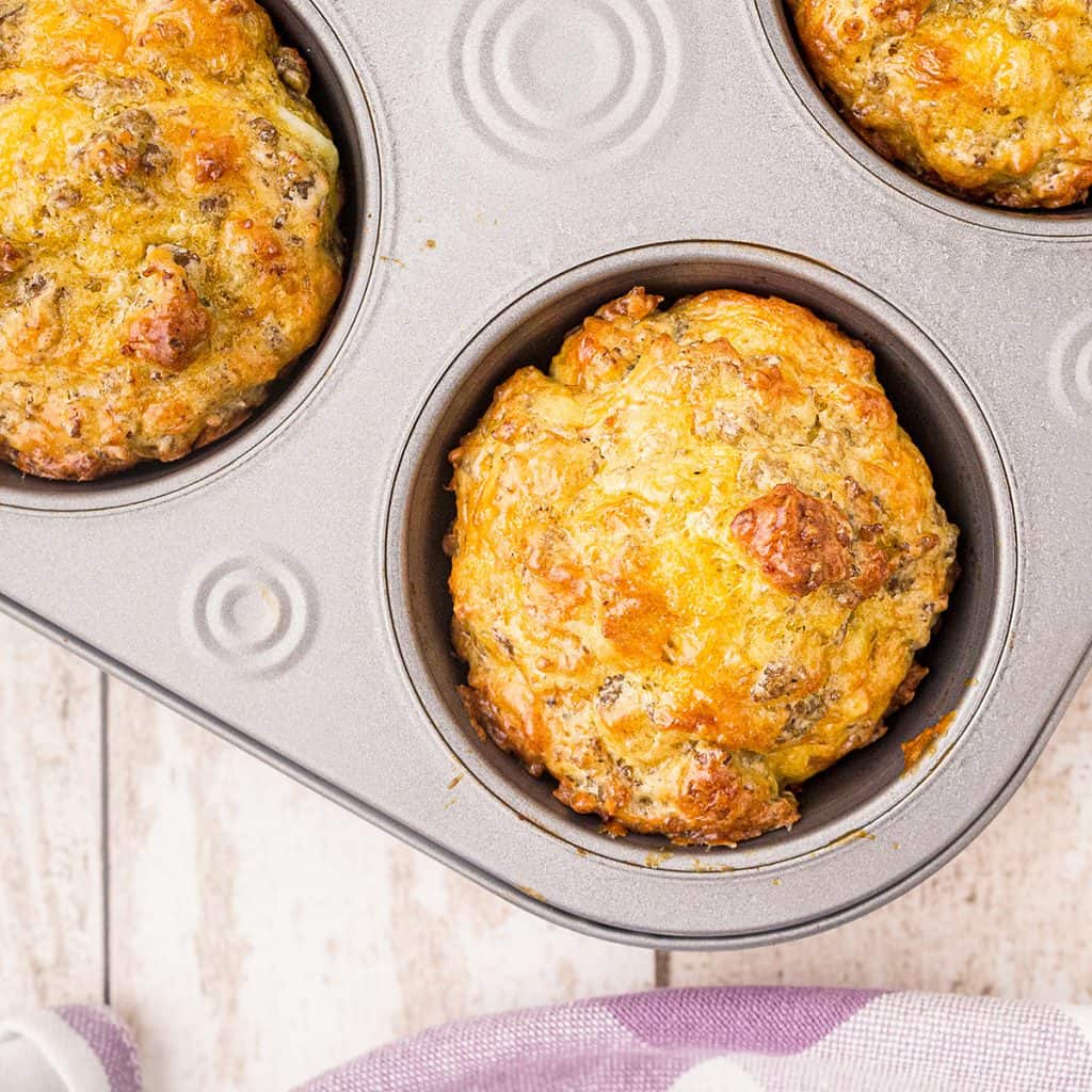 Easy Sausage Muffins Bisquick Sausage Muffins Recipe Lana's Cooking
