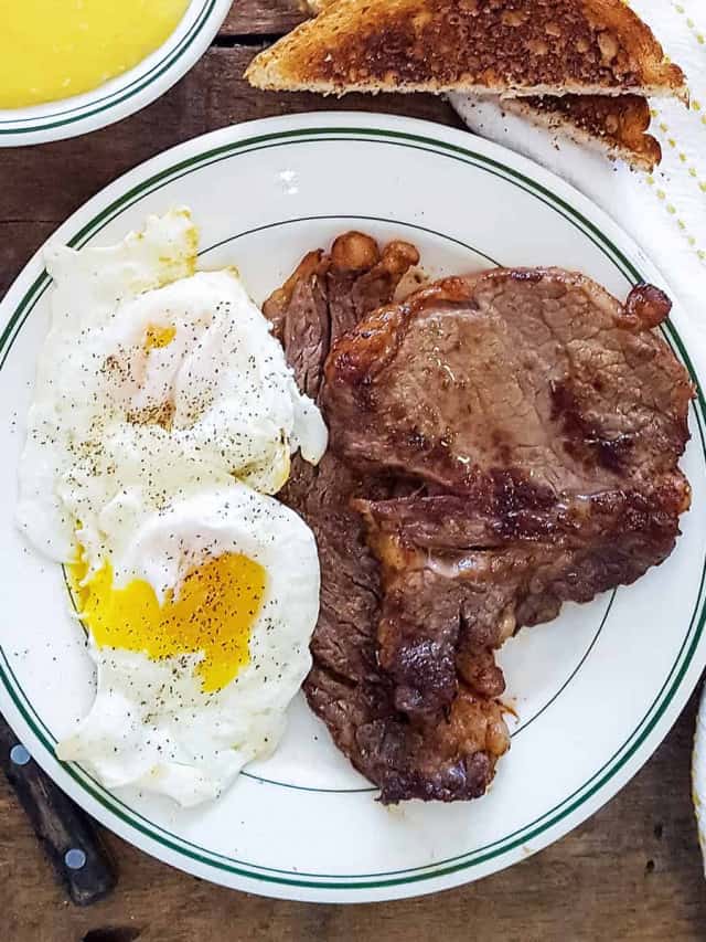 Steak and Eggs Story