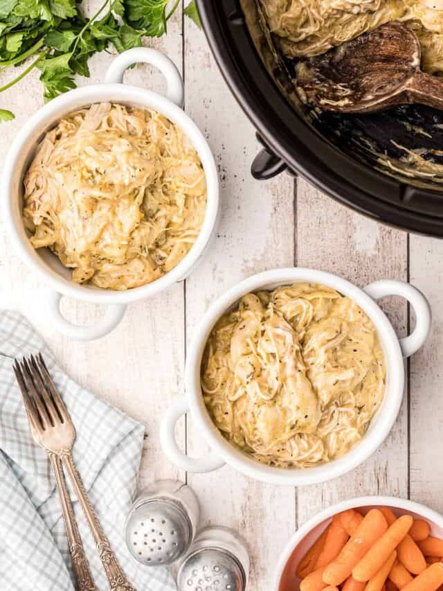 Slow Cooker Chicken and Dumplings Story
