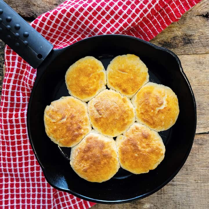 Old Fashioned Buttermilk Biscuits from Never Enough Thyme