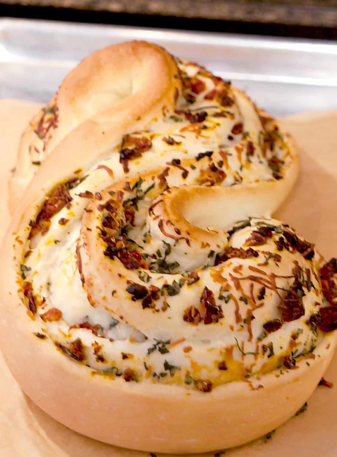 Pane Bianco with Tomatoes, Basil, and Garlic Recipe Lana’s Cooking