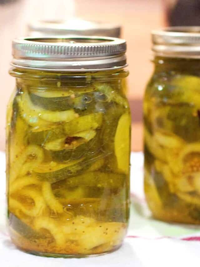 Sugar Free Bread and Butter Pickles Story
