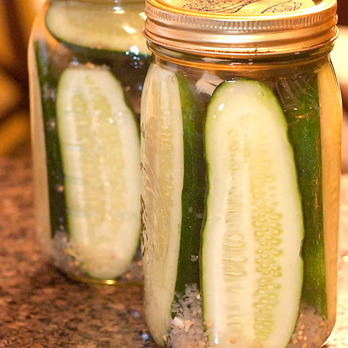 Refrigerator Kosher Dill Pickles – Claussen Copycat Recipe