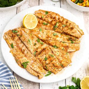 Simple Seasoned Grilled Fish