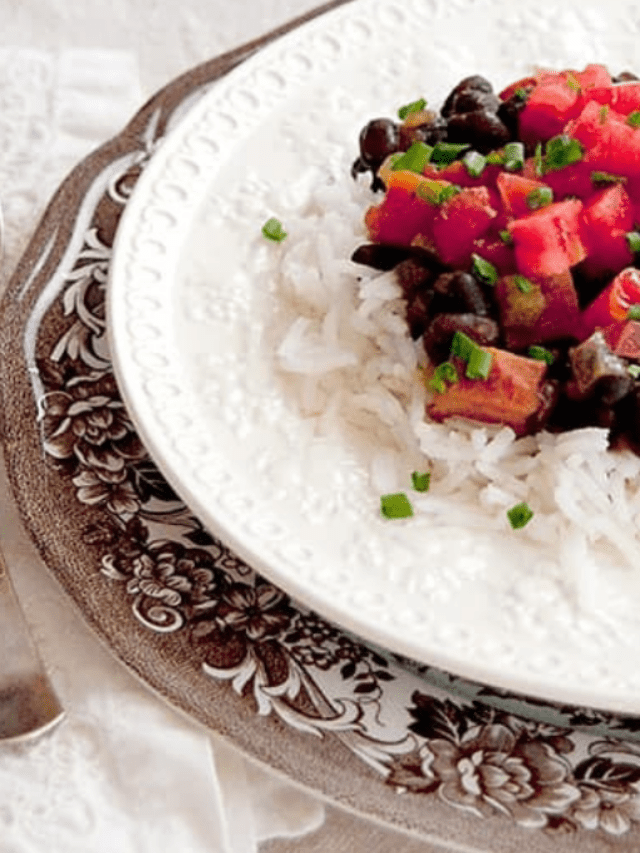 Black Beans and Rice with Ham Story