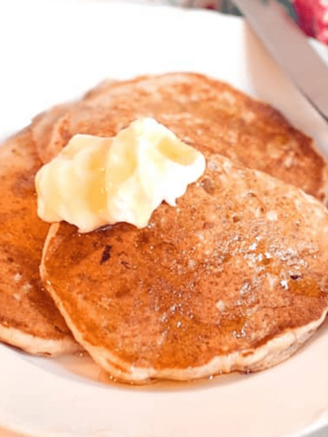 Spiced Pear Pancakes Story