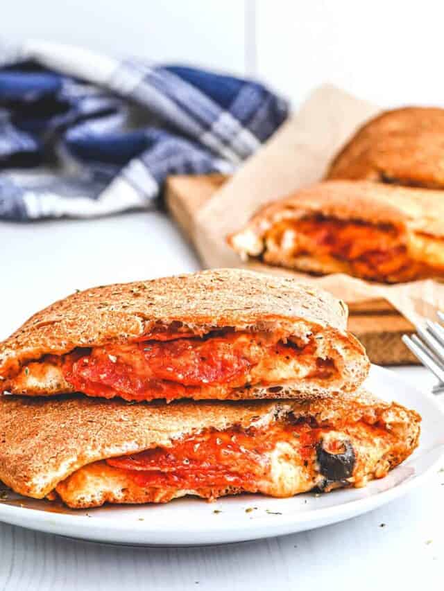 Quick and Easy Pepperoni Calzone Story