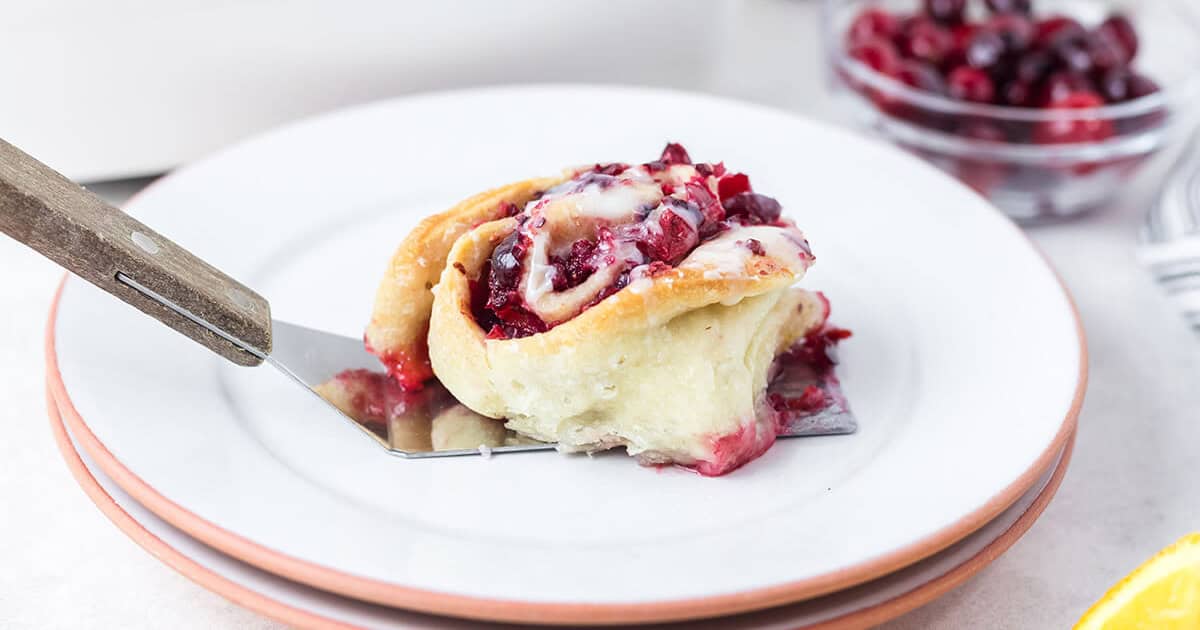 Cranberry Orange Sweet Rolls Recipe - Lana's Cooking