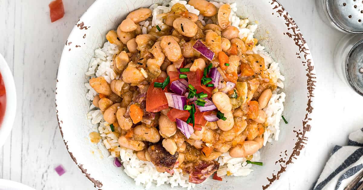 Slow Cooker White Beans with Smoked Ham Hocks