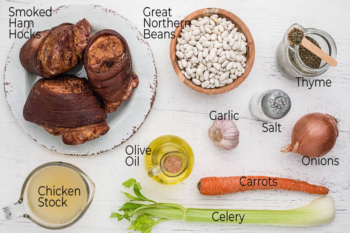 Photo showing all the ingredients used in the recipe.