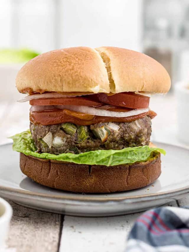 Juicy Meatloaf Burgers Story