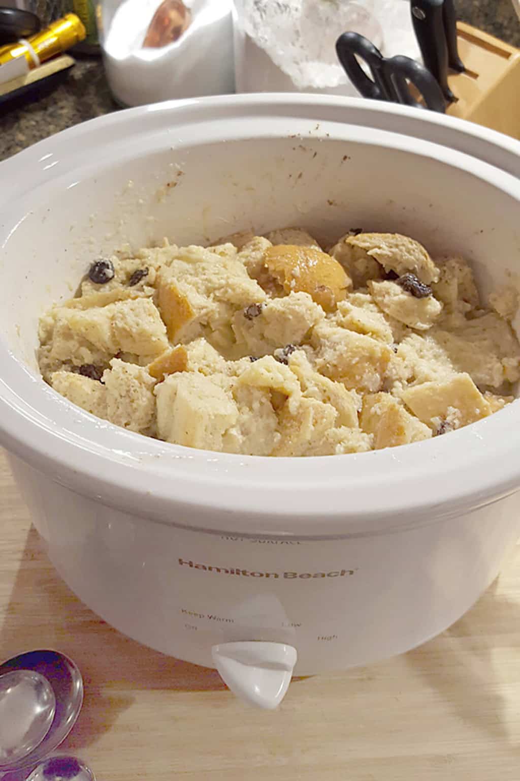 Slow Cooker Bread Pudding Recipe Lana's Cooking