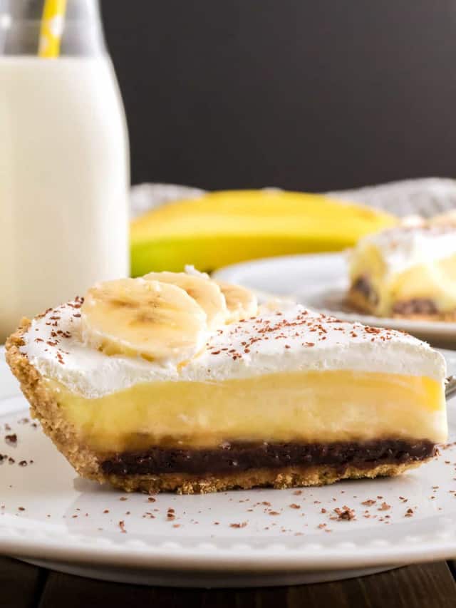No-Bake Banana Fudge Pie Story