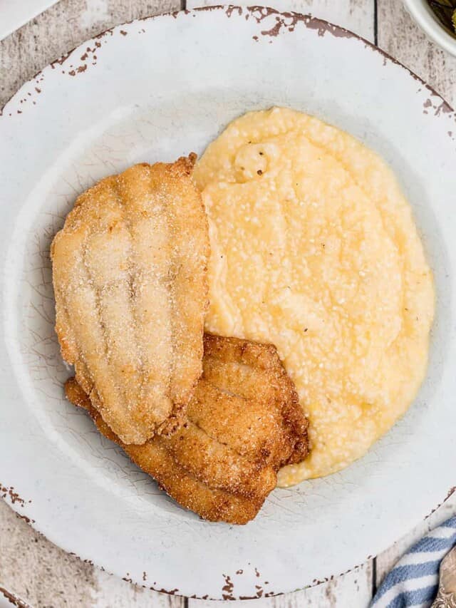 Fried Catfish with Cheese Grits Story