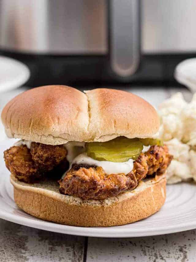 Air Fryer Nashville Hot Chicken Story