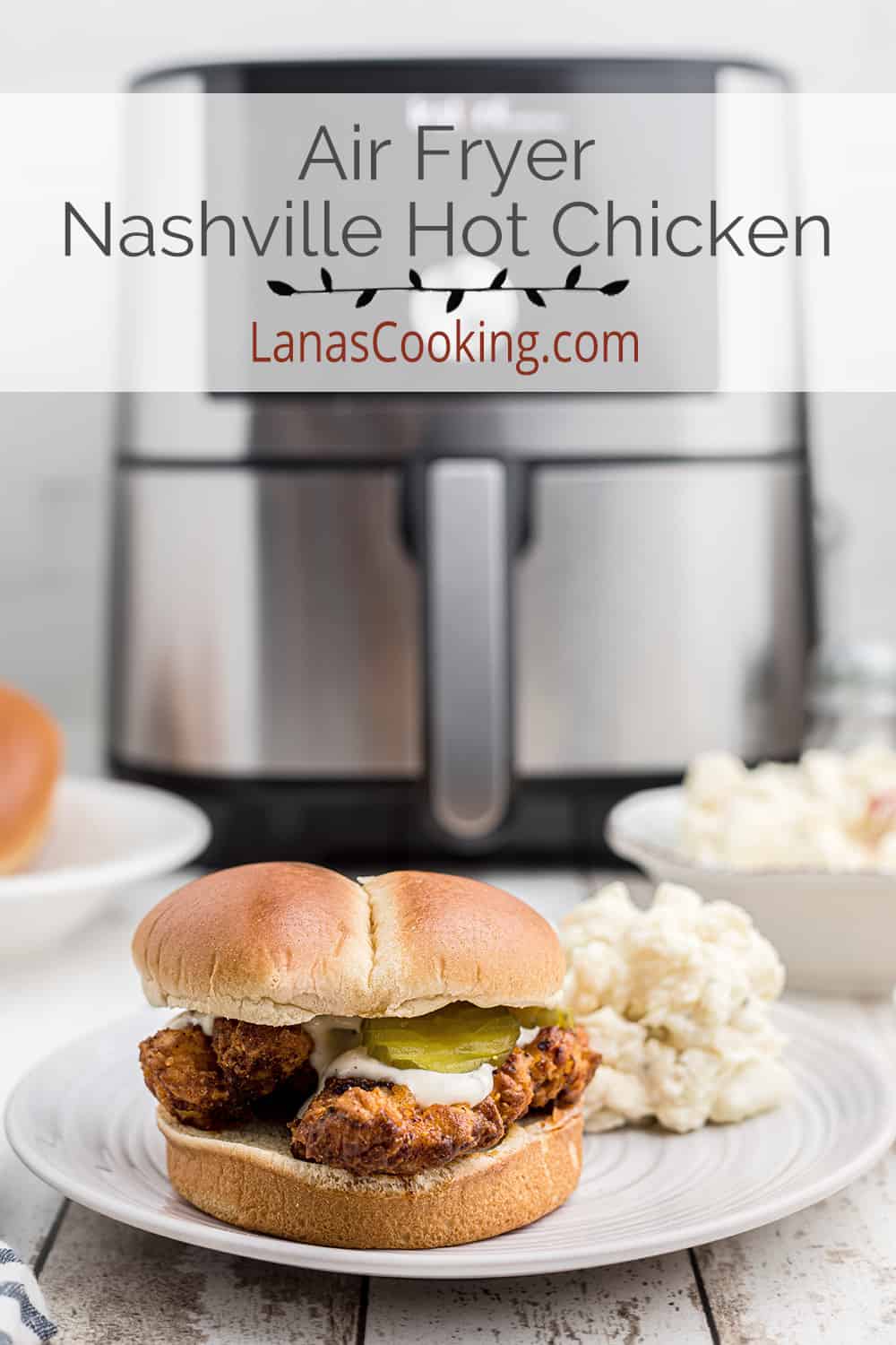 Air Fryer Nashville Hot Chicken Recipe Lana's Cooking