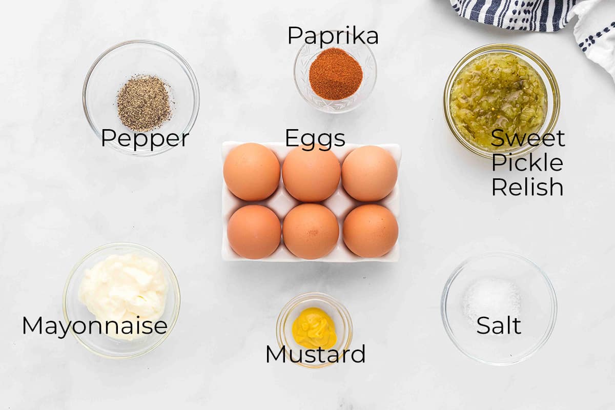 Ingredients needed for making the recipe.
