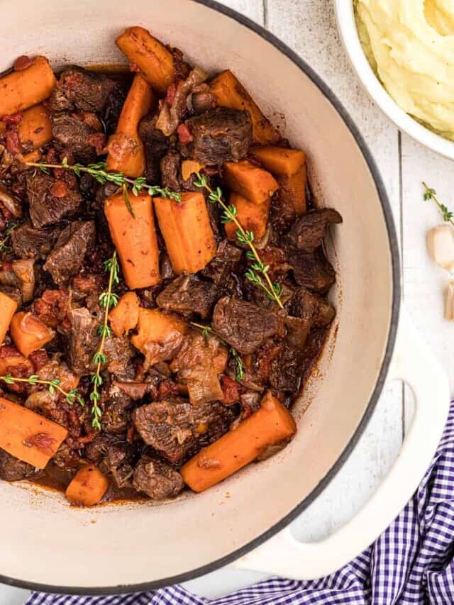 Red Wine Beef Stew Story