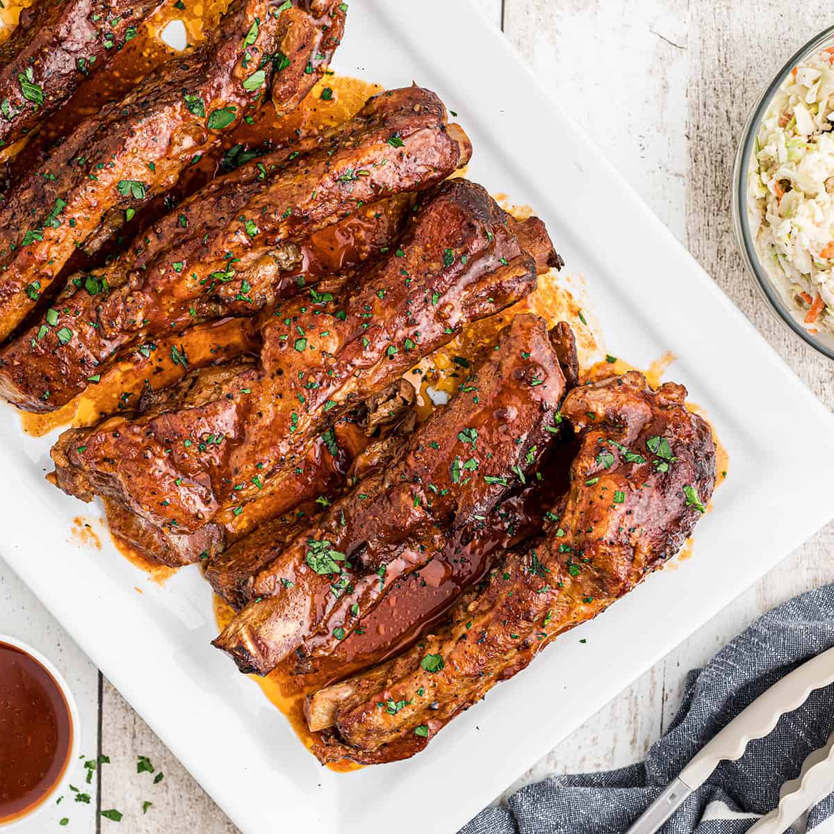 Slow Cooker Barbecued Ribs