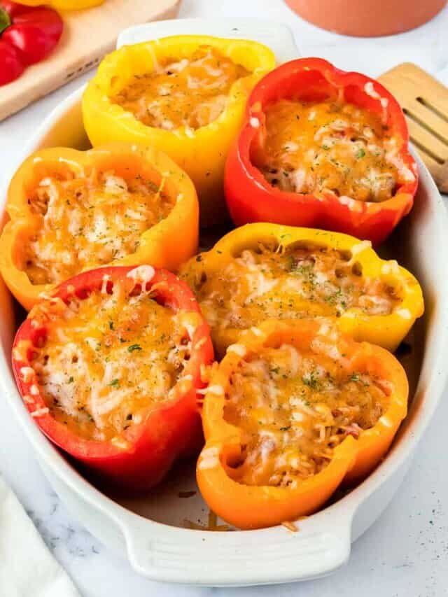 Easy Stuffed Bell Peppers Story