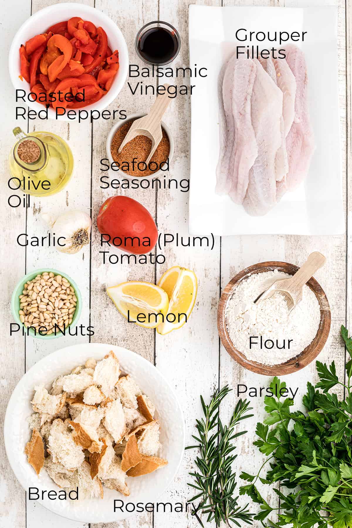 All ingredients needed to make this recipe.