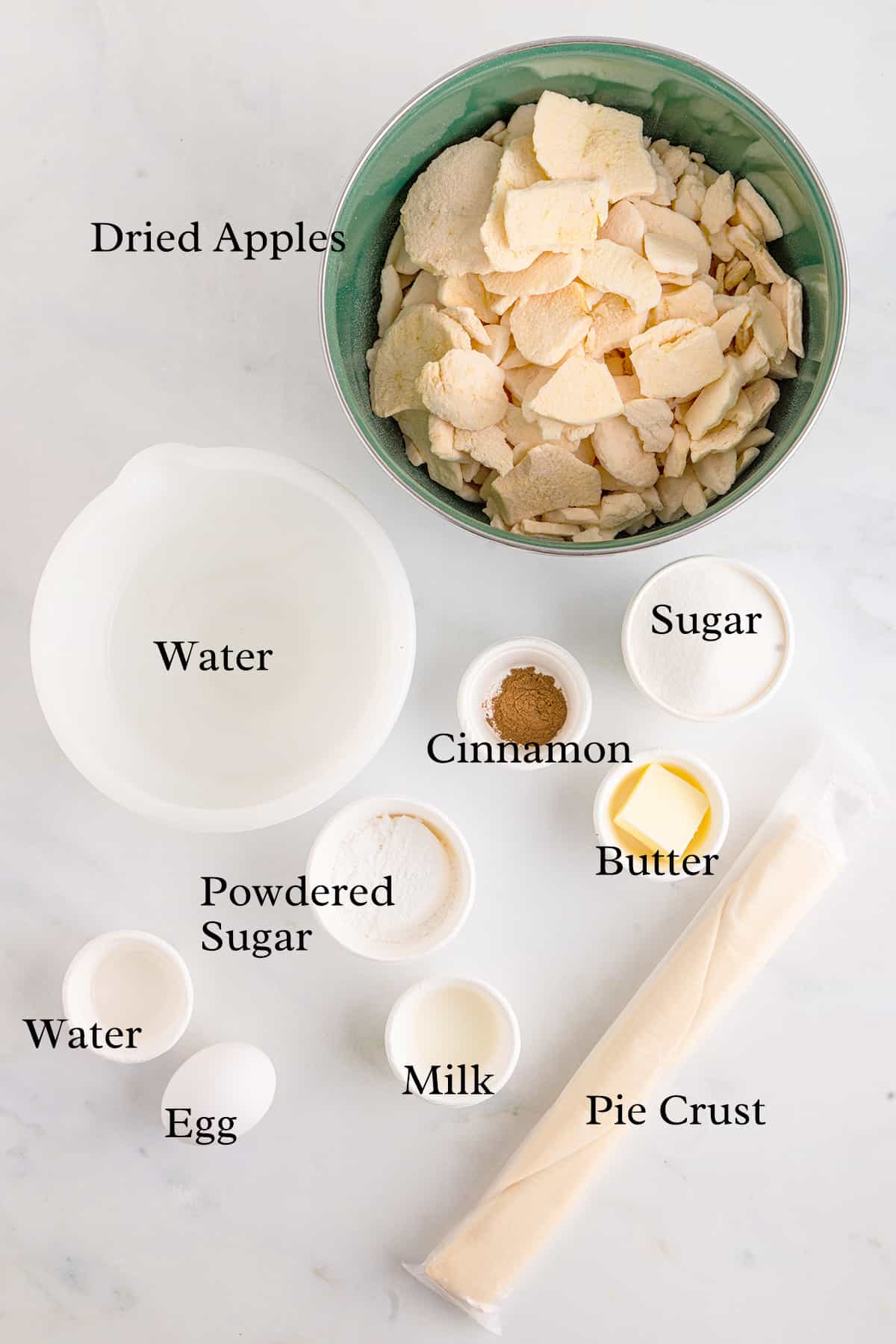 Ingredients needed for making this recipe.