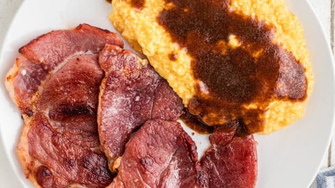 Country Ham with Red Eye Gravy - Lana's Cooking