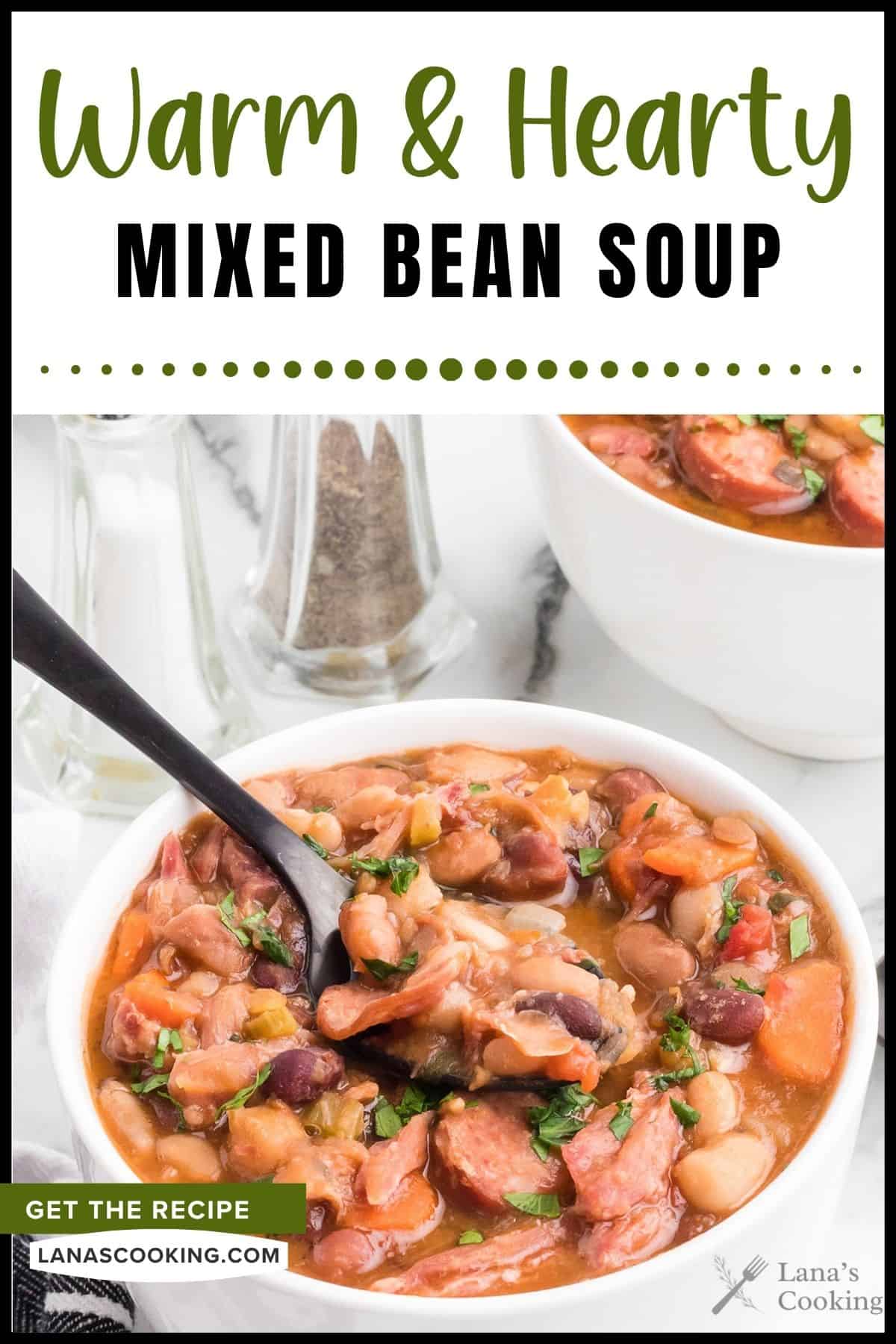Mixed Bean Soup Recipe - Lana’s Cooking