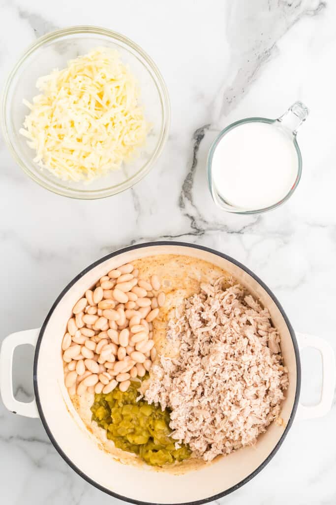 Creamy White Chicken Chili Recipe Lana's Cooking