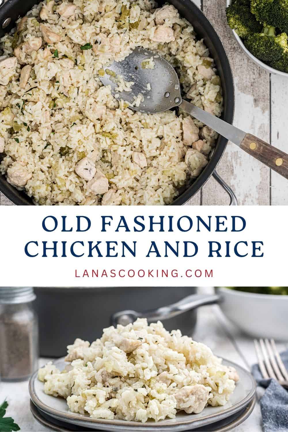 Traditional Chicken Rice Old Fashioned Chicken and Rice - Lana’s Cooking