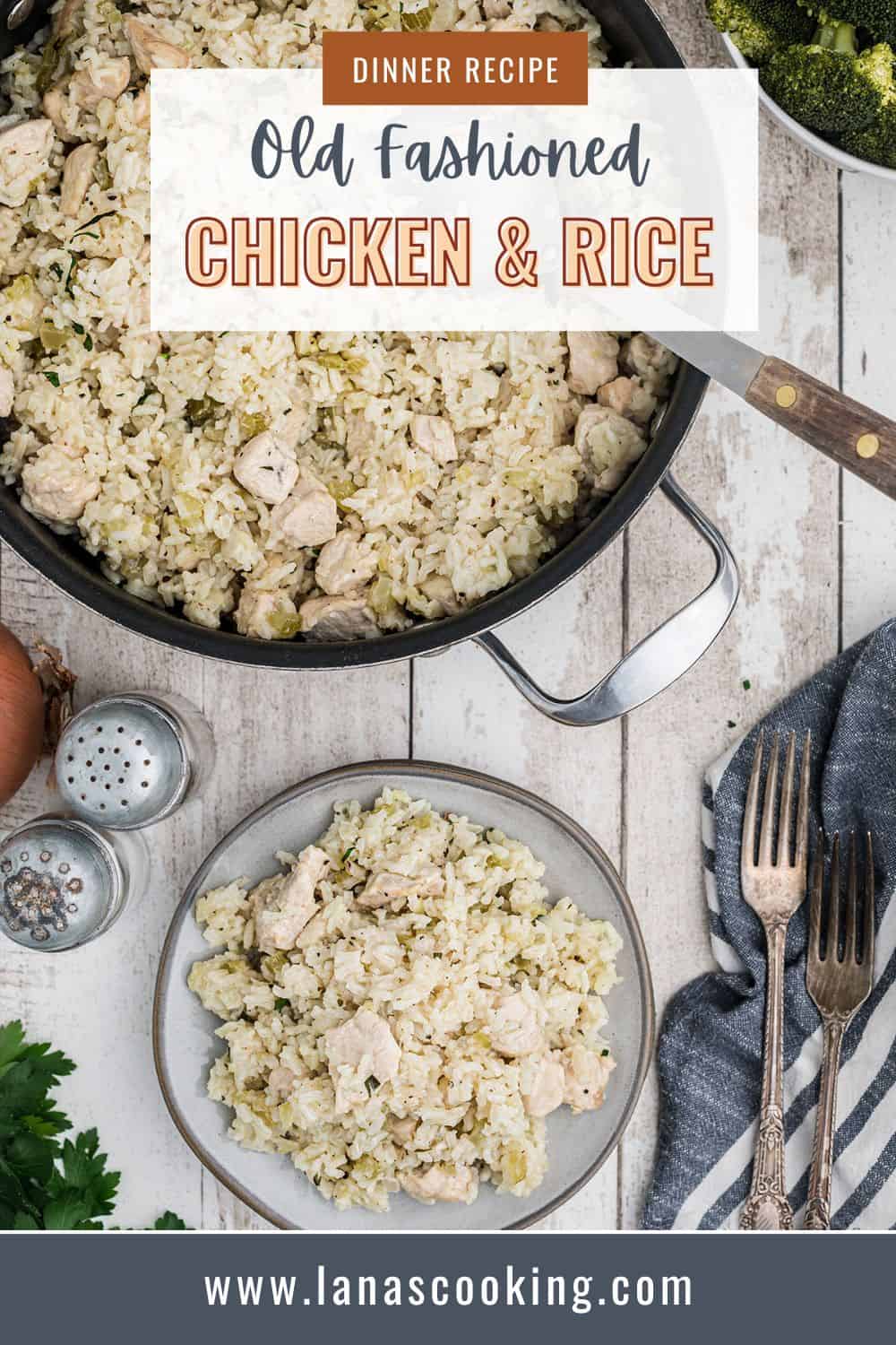 Old Fashioned Chicken and Rice Recipe - Lana’s Cooking