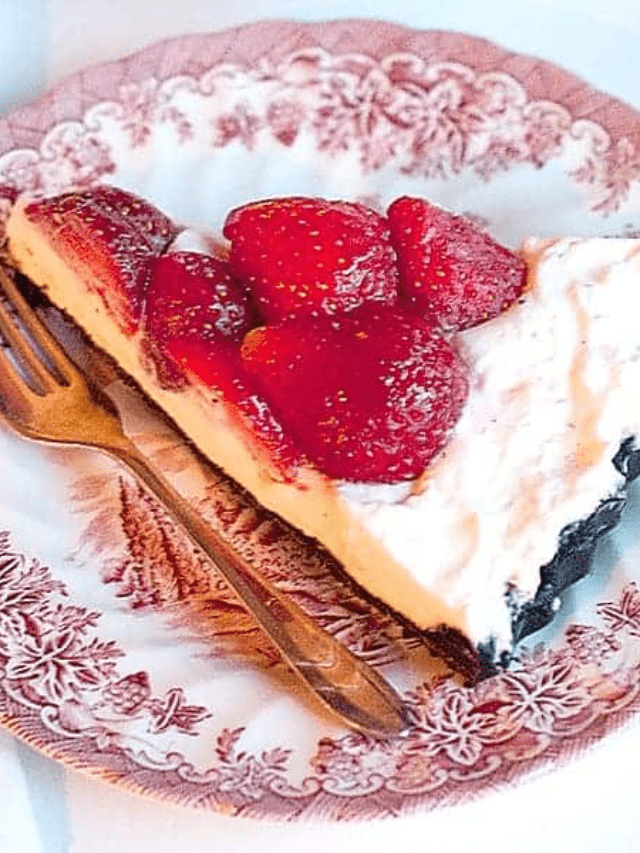Fresh Strawberry Pie with Chocolate Cookie Crust Story