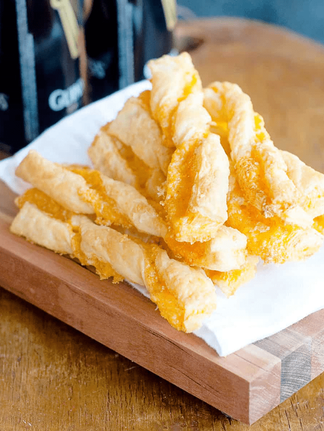 Puff Pastry Cheese Straws Story