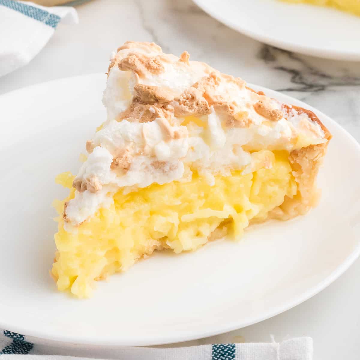 Coconut Meringue Pie Recipe pic picture