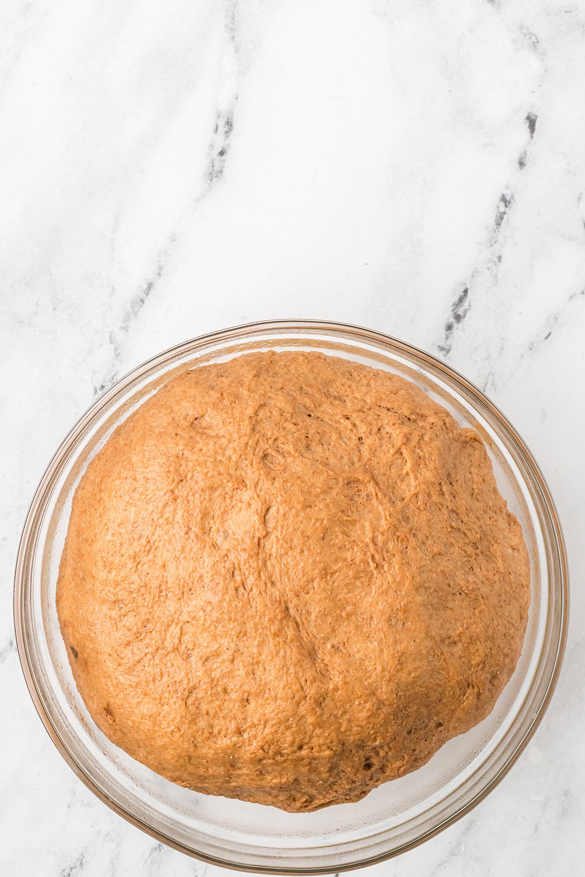 Dough after rising.