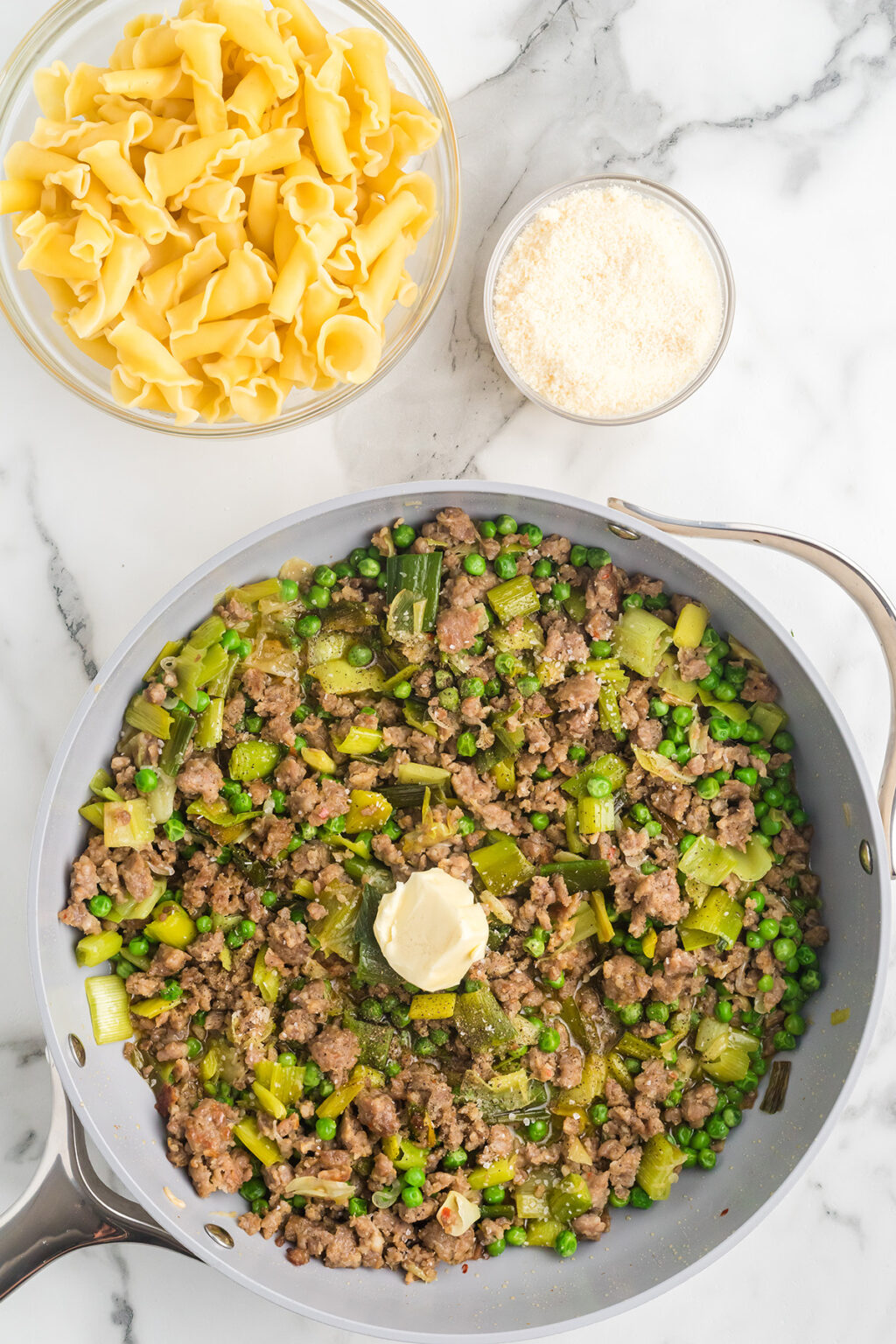 Sausage and Leek Pasta Recipe Lana's Cooking