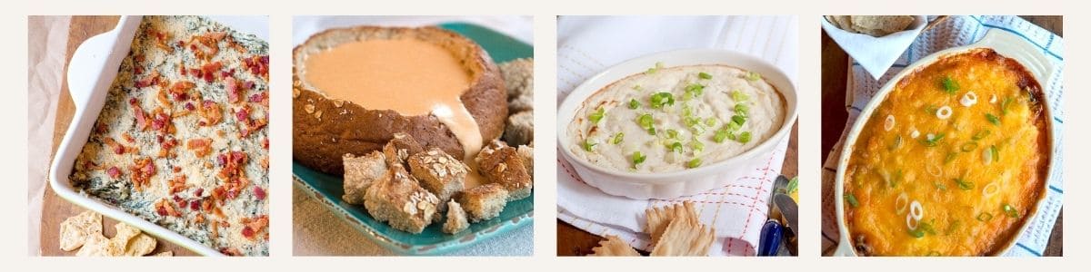 Collage of recipes featured in this section.