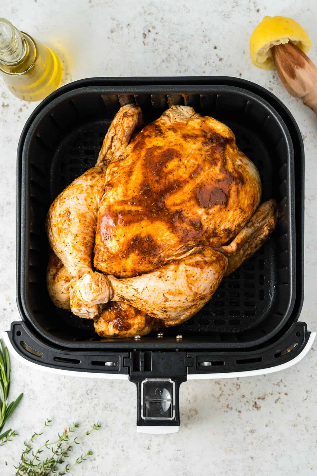Air Fryer Rotisserie Chicken Recipe Lana's Cooking