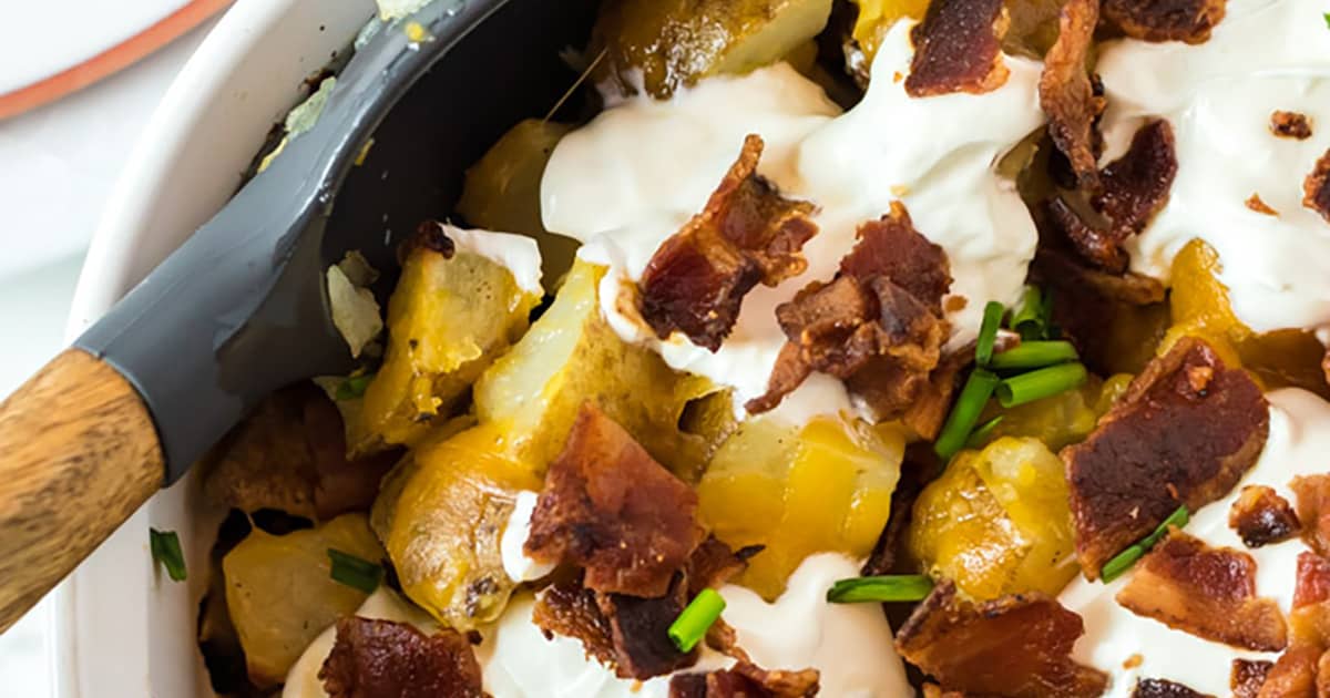 Loaded Baked Potato Casserole Recipe - Lana's Cooking